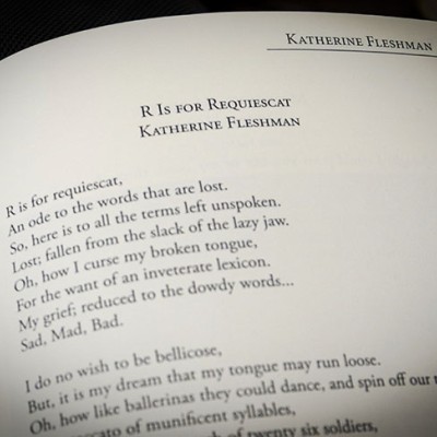 image of Katherine Fleshman's poem, R Is for Requiescat