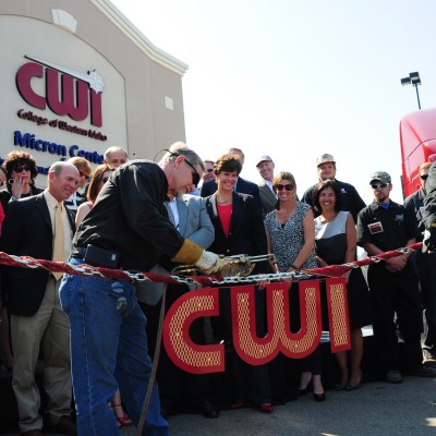 College of Western Idaho Micron Center for Professional Technical Education Chain Cutting Ceremony