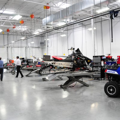College of Western Idaho Micron Center for Professional Technical Education Powersports and Small Engine Lab