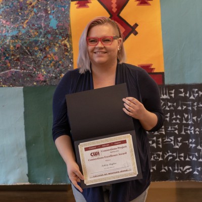 Ashley Hughes, a 2019 Connections Excellence Award Recipient
