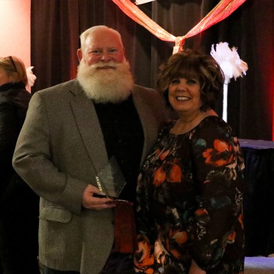 LeRoy Forsman recognized as College Educator of the Year at the 2017-18 Idaho Press 2C Spotlight Awards banquet.