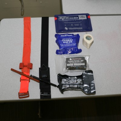 Tools used during training