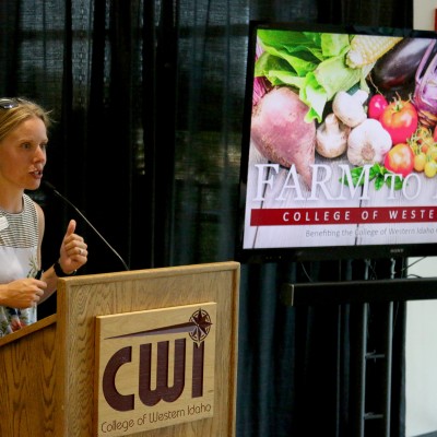 Farm to Fork Dinner was a tremendous success raising more than $4,000 for the campus garden.