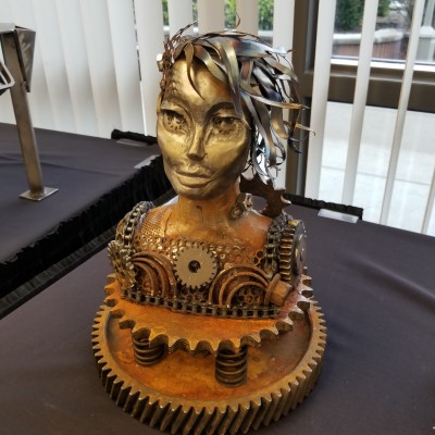 Megan Smith's gold-winning welding sculpture
