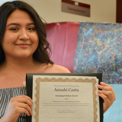 Annahi Cantu, 2019-2020 Emerging Scholar