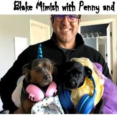 2nd/3rd Place, Best Dressed Pet – “Penny & Nico” submitted by Blake Mimish