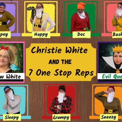“Christie White and the 7 One Stop Reps” submitted by NMEC One Stop Student Services