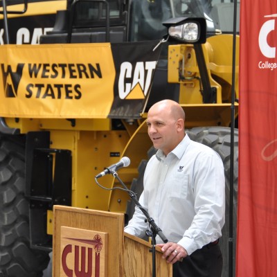 Brian Cofer, Western States Equipment CAT Vice President of Service