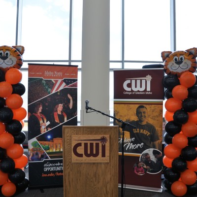 On Sept. 29, Idaho State University and CWI hosted an event to introduce Bengal Bound.