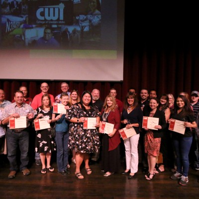 Nearly 70 employees were recognized with five years of service certificates on Aug. 16.