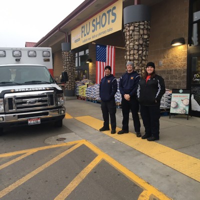 EMS students partner with Kuna Fire District to collect food and toys