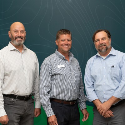 CWI Foundation Board Officers: Mike Peña, left, Ben Chaney, and Gregory Braun