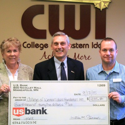 US Bancorp Foundation contributed $4,035 to CWI’s English as a Second Language (ESL) Book Project.