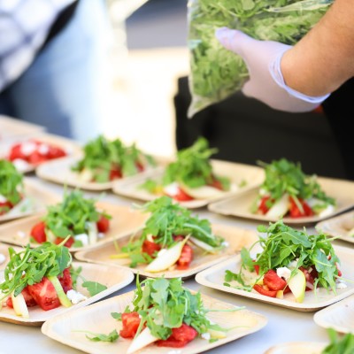 Salad served at Farm to Fork