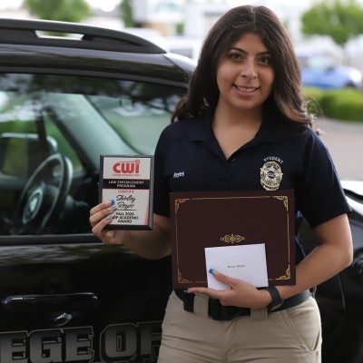 Law Enforcement graduate, Shirley Reyes