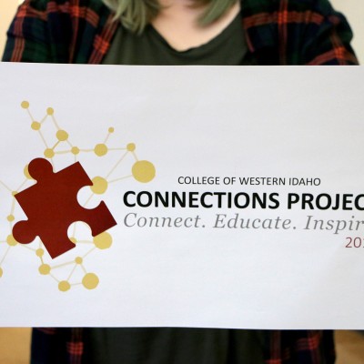 College of Western Idaho student, Emma Obendorf, is the winner of the 2018 Connections Project logo contest. Obendorf, a student in the Studio Art Program, has a passion for graphic design and was excited to design a logo.