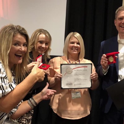 Communications and Marketing team wins two golds and a silver at NCMPR