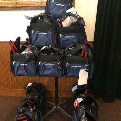 Ferguson tool bags donated to Plumbing Apprenticeship graduates