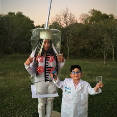1st Place, Best Individual Costume – “SARS-CoV-2 Vaccine with Dr. Fauci” submitted by Micaela Vargas