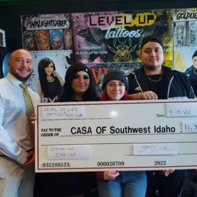 Speak Up!, Ink Up! event at Level Up Tattoo raised nearly $11,500 for foster children