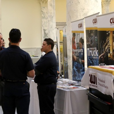 CWI Day at the Capitol Program table