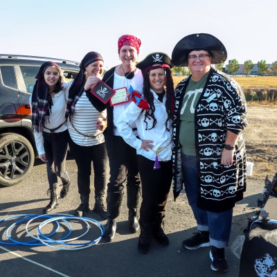 Math department dressed up as pirates