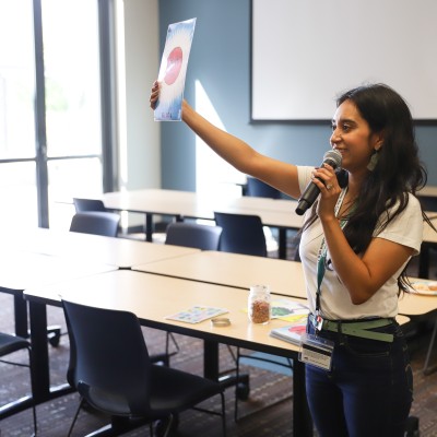 Sitlaly Escamilla hosting Latinx bingo