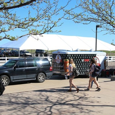 Tent for the Spring Skate 2018