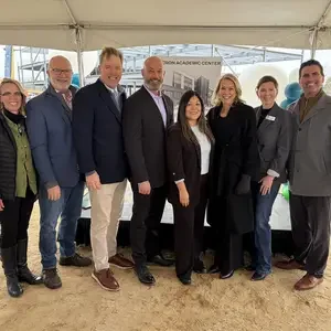 Leaders from Micron, CWI’s Board of Trustees, and President Gordon Jones