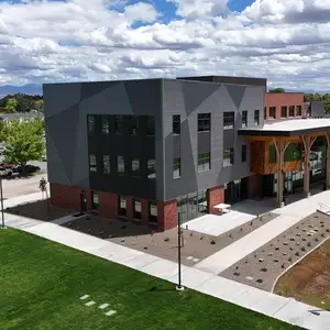 Outside of the Nampa Campus CapEd Student Success Building