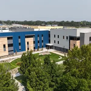 Aerial shot of Norco Health and Science Building 