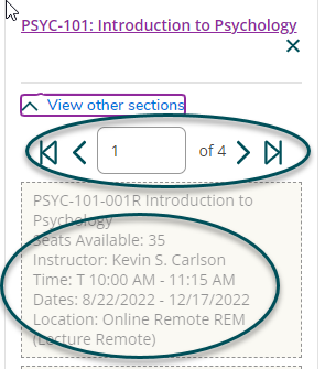 View other Selections