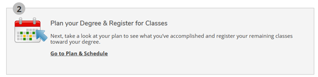 Plan your Degreen & Register for Classes