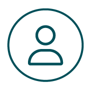 Hand with dollar sign icon