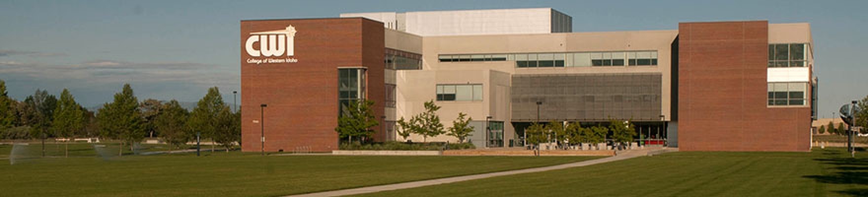 View of front of the Nampa Campus Academic Building.