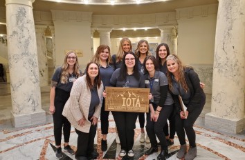Occupational Therapy Assistant students at the Capital IOTA day