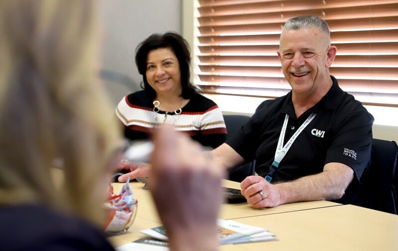 staff at the Work-Based Learning Center