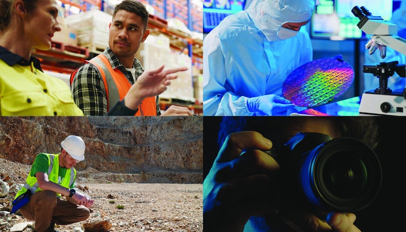 collage of images from new programs