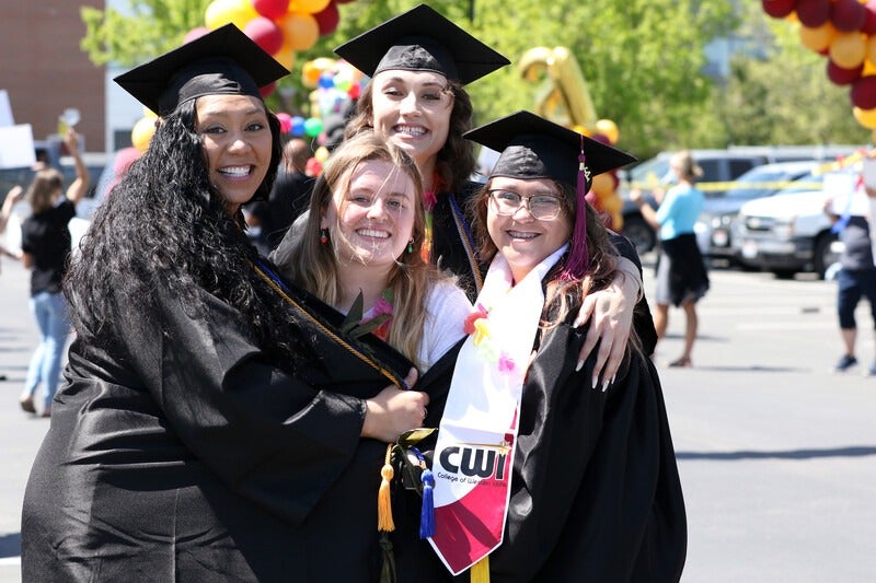 Group of graduates at Grad Fest