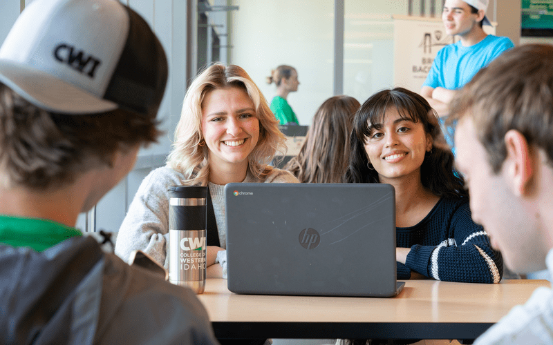 Students in classroom