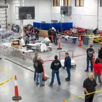 Students working in Automotive lab at SkillsUSA