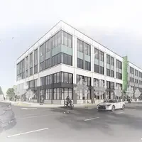 Boise Campus rendering from the road