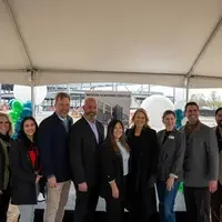 Group photo of CWI and Micron leadership