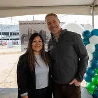 Feliciti Huarancca Mesicano and Jimmy Hallyburton