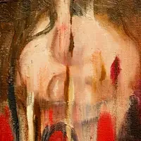 Art featuring a face