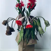 Australian flora sculpture titled "Keepsake"