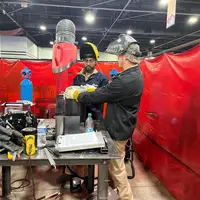 Welding Fabrication team working on their project