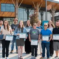 Staff of the Month recipients 