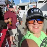 Street Team walking around the Meridian Speedway