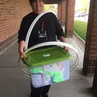 Robert Herold taught in Travis Ceniga's fifth grade classroom at Chaparral Elementary in Meridian.